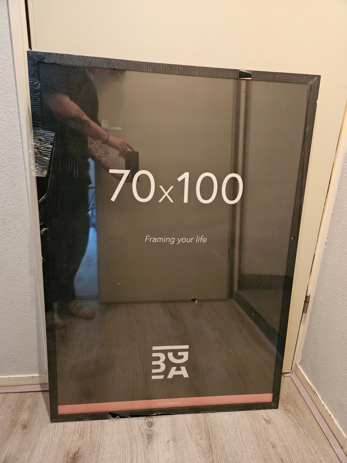 Fotolijst 70 x 100 nieuw, Ophalen, Zo goed als nieuw, Fotolijst, Verwisselbare inhoud