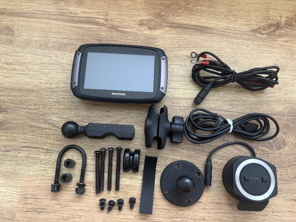 Tomtom Rider 550 Wifi World met Life Maps/Traffics en Flits, Ophalen of Verzenden, Gebruikt