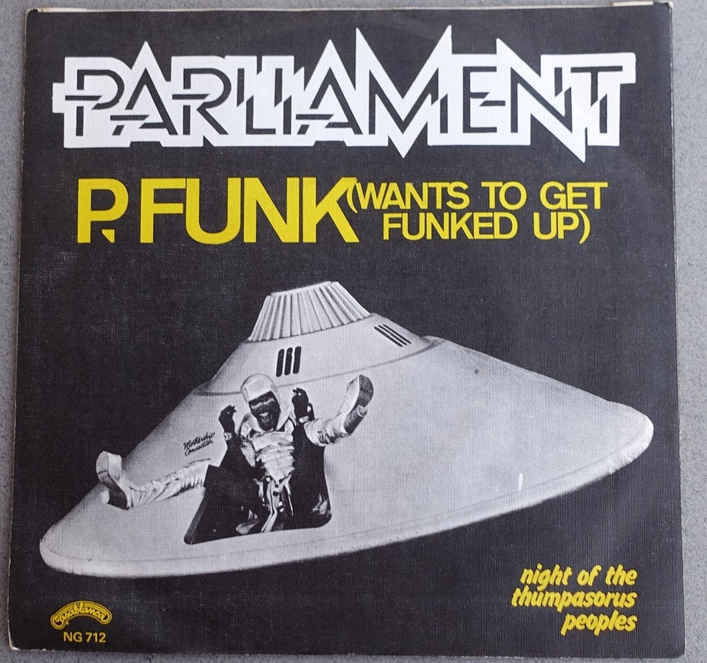 Parliament - P. Funk (Wants To Get Funked Up) 7 inch single, 7 inch, Zo goed als nieuw, Overige typen, R&B en Soul