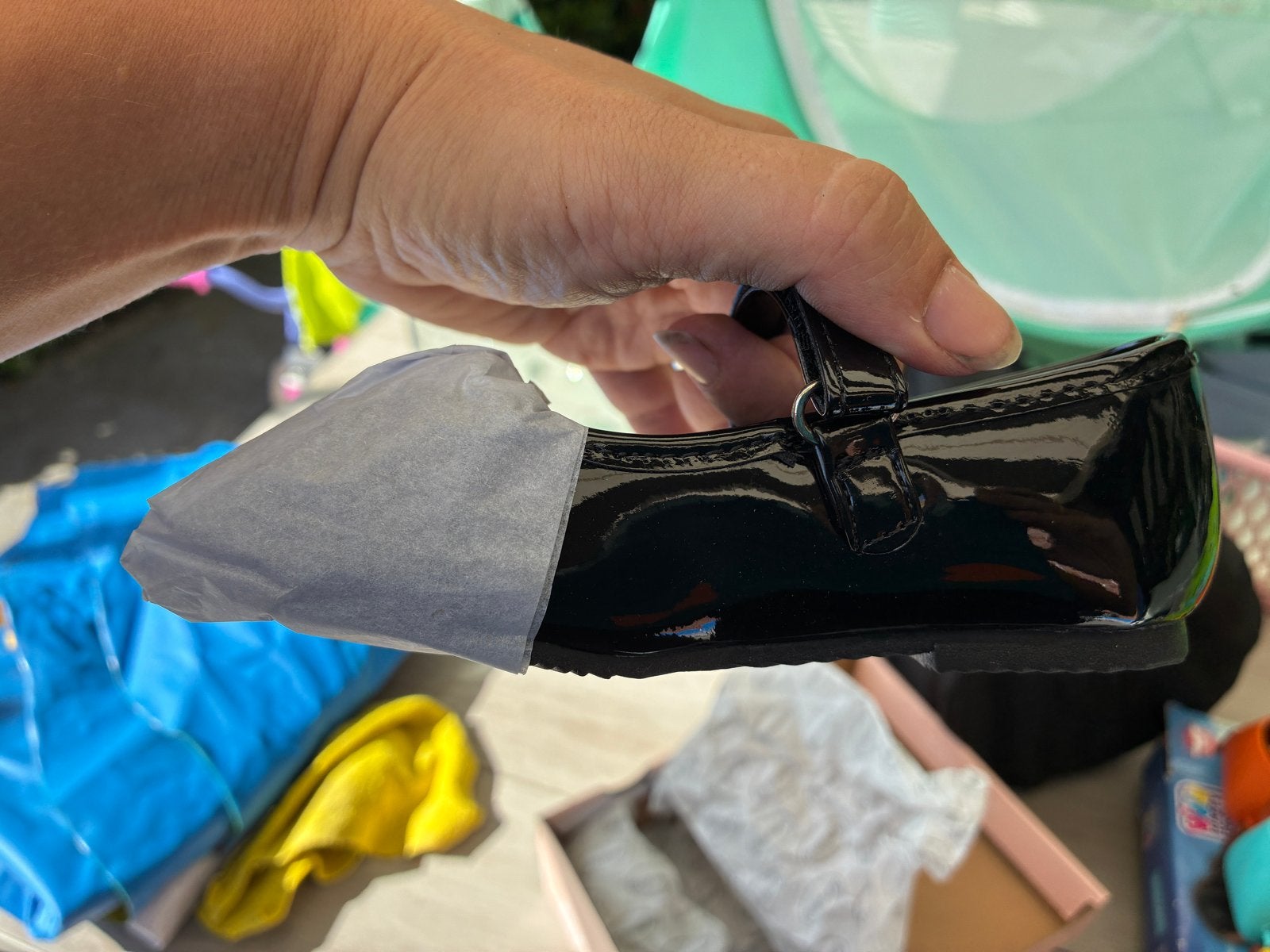 Zwarte lakschoenen maat 25 - Nooit gedragen, Ophalen, Nieuw, Meisje, Schoenen