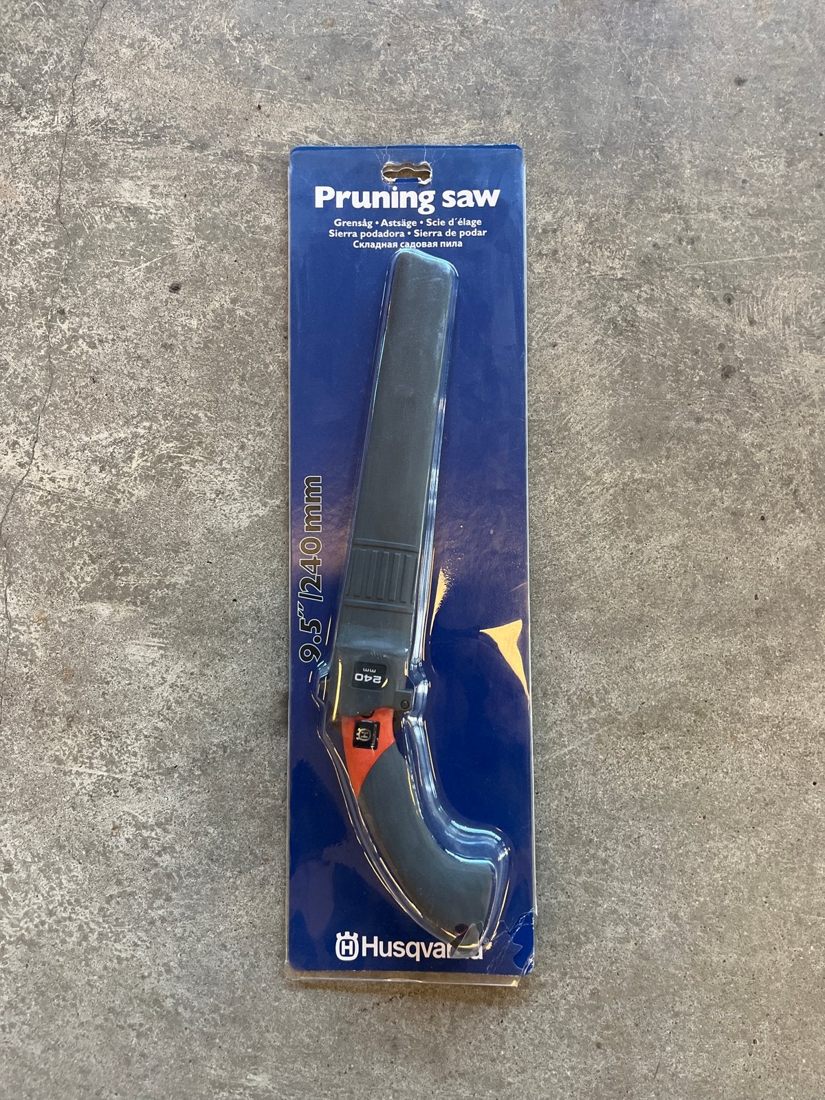 Husqvarna Snoeizaag 240 mm met houder - Nieuw in verpakking, Tuin en Terras, Ophalen of Verzenden, Nieuw, Takkenzaag