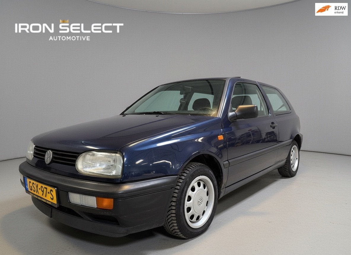 Volkswagen GOLF 3 AUTOMAAT APK TOT 2028, Gebruikt, Blauw, Airbags, Bedrijf