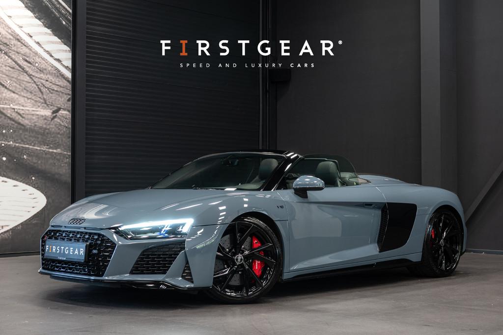 Audi R8 Spyder 5.2 Performance Quattro *Keramisch / Magnetic, Auto's, Audi, Automaat, Gebruikt, 5204 cc, Cabriolet