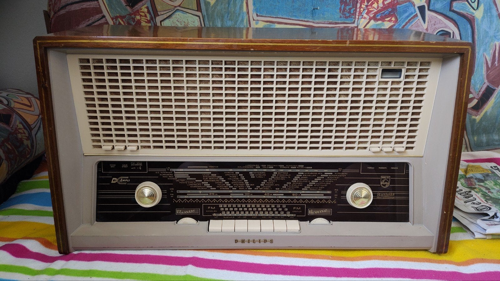 Philips radio B6X92a, Ophalen
