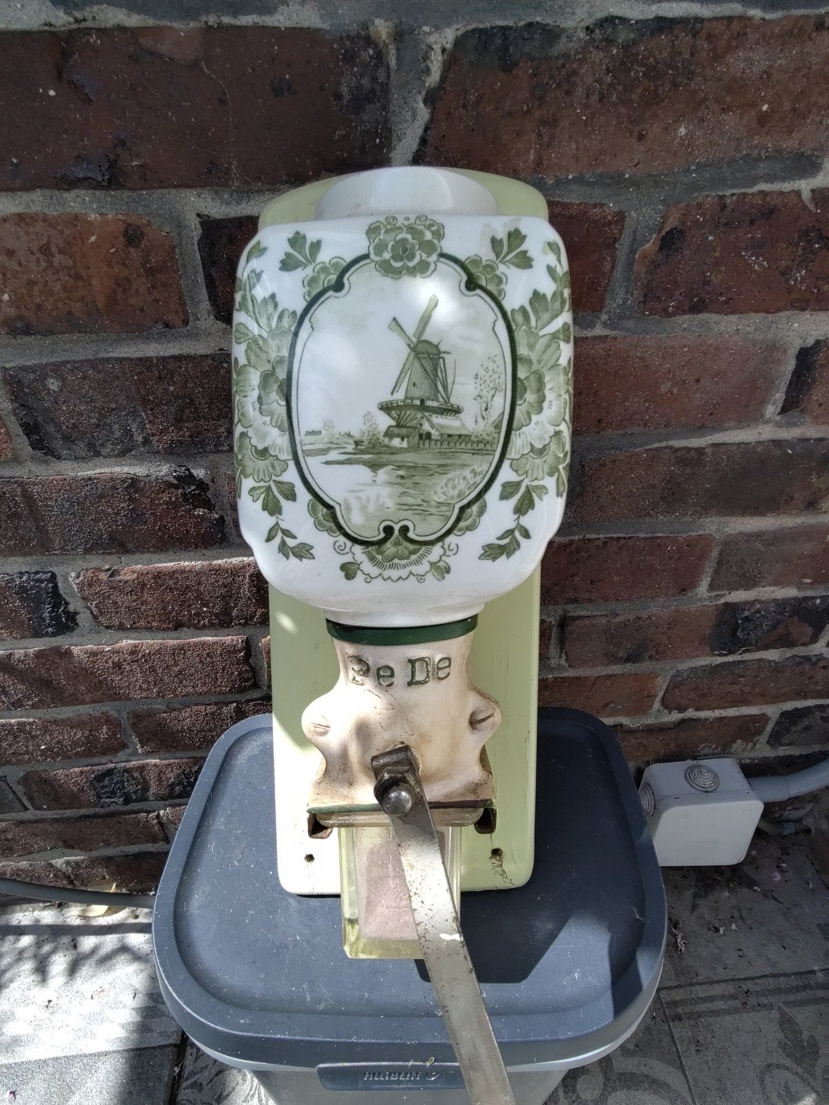 vintage wandkoffiemolen, Ophalen of Verzenden, Huis en Inrichting
