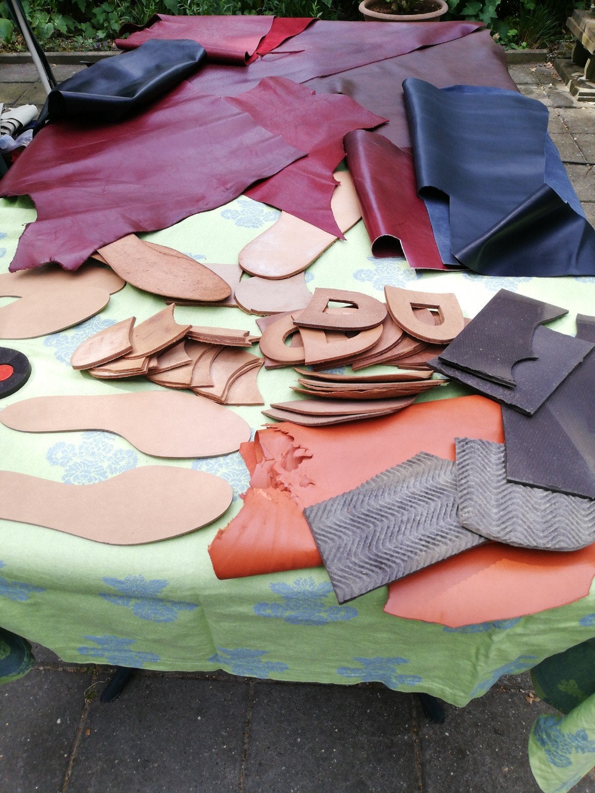 Lederwaren tassen/schoenen, Ophalen