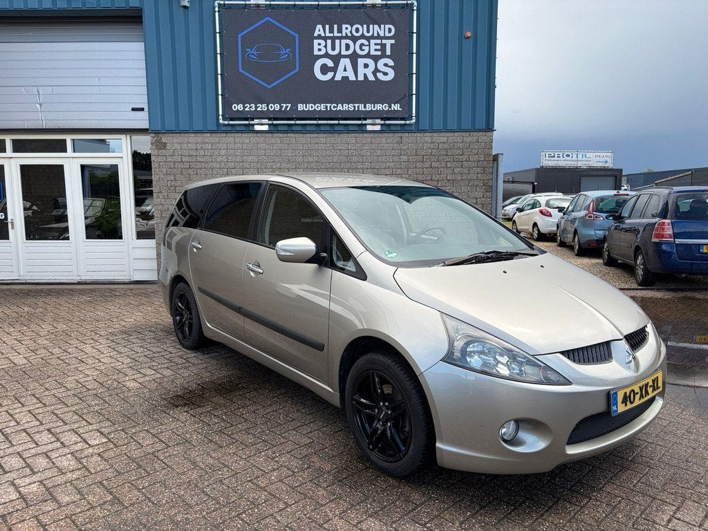 Mitsubishi Grandis 2.4-16V Intense, Auto's, Mitsubishi, Voorwielaandrijving, Stof, Gebruikt, Zwart
