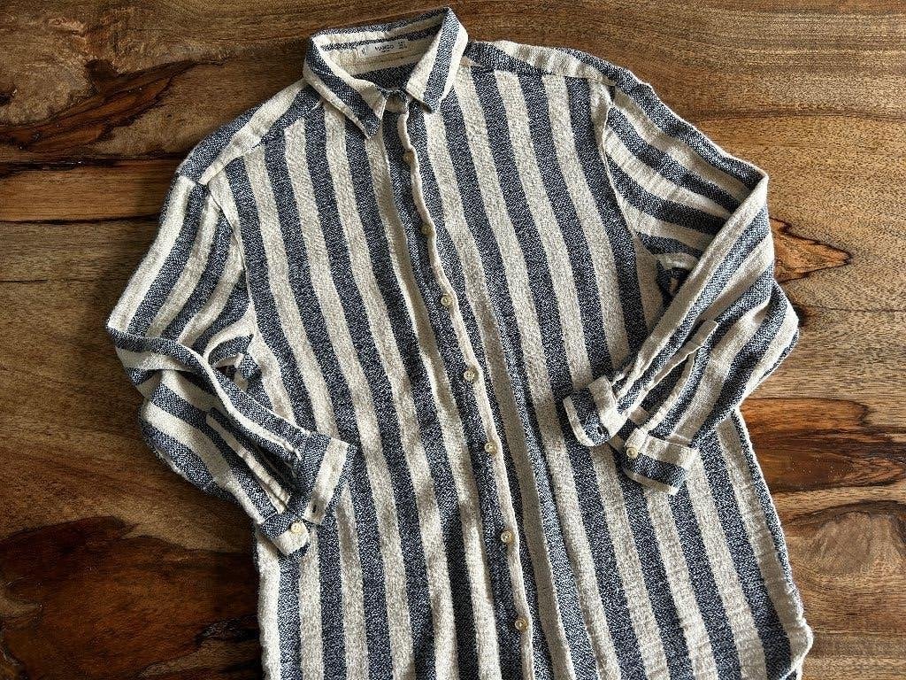 MANGO blouse casual stijl brede streep maat S, Kleding | Dames, Mango, Ophalen of Verzenden, Gedragen, Maat 36 (S)
