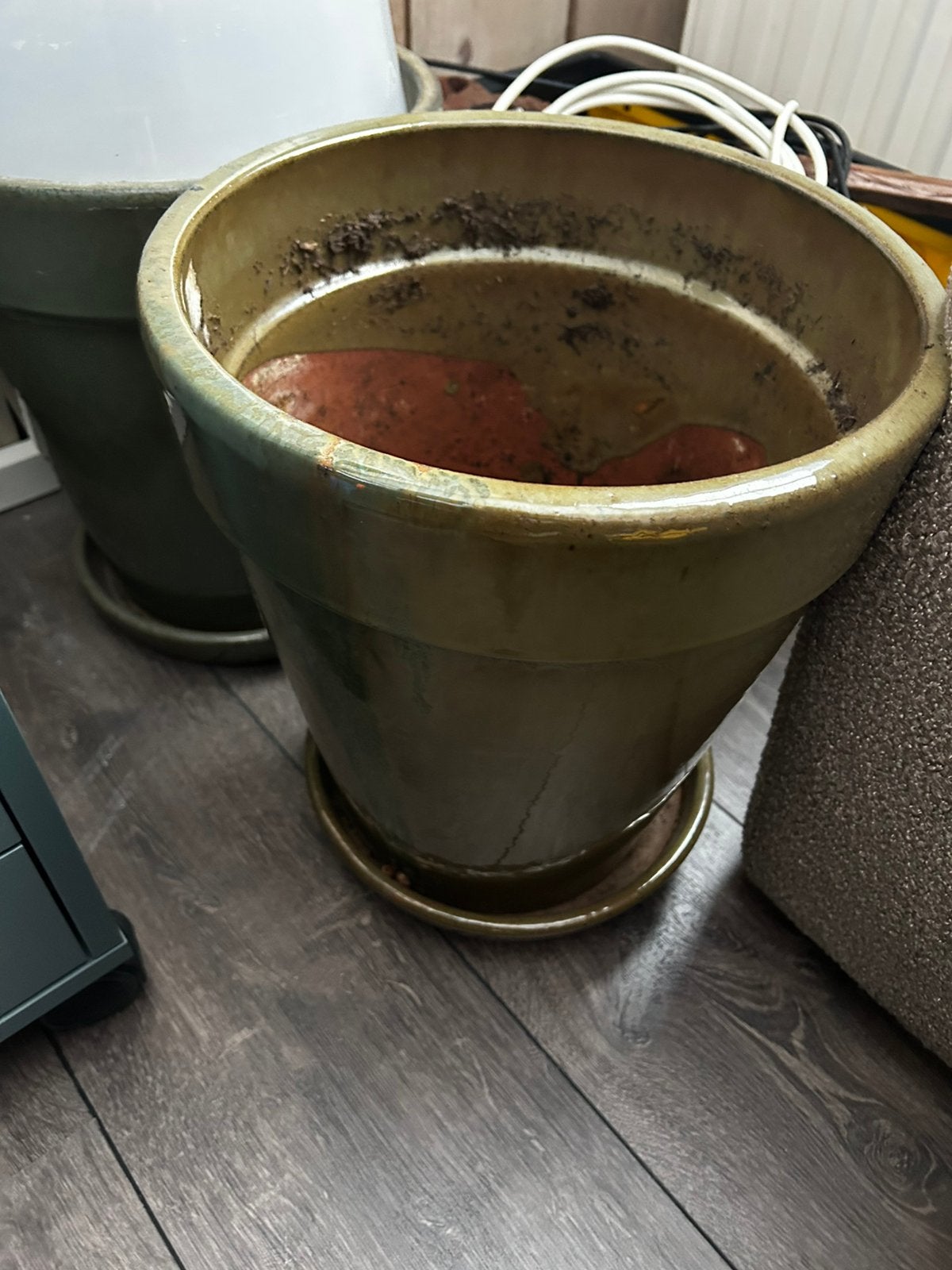 Overpot, Ophalen