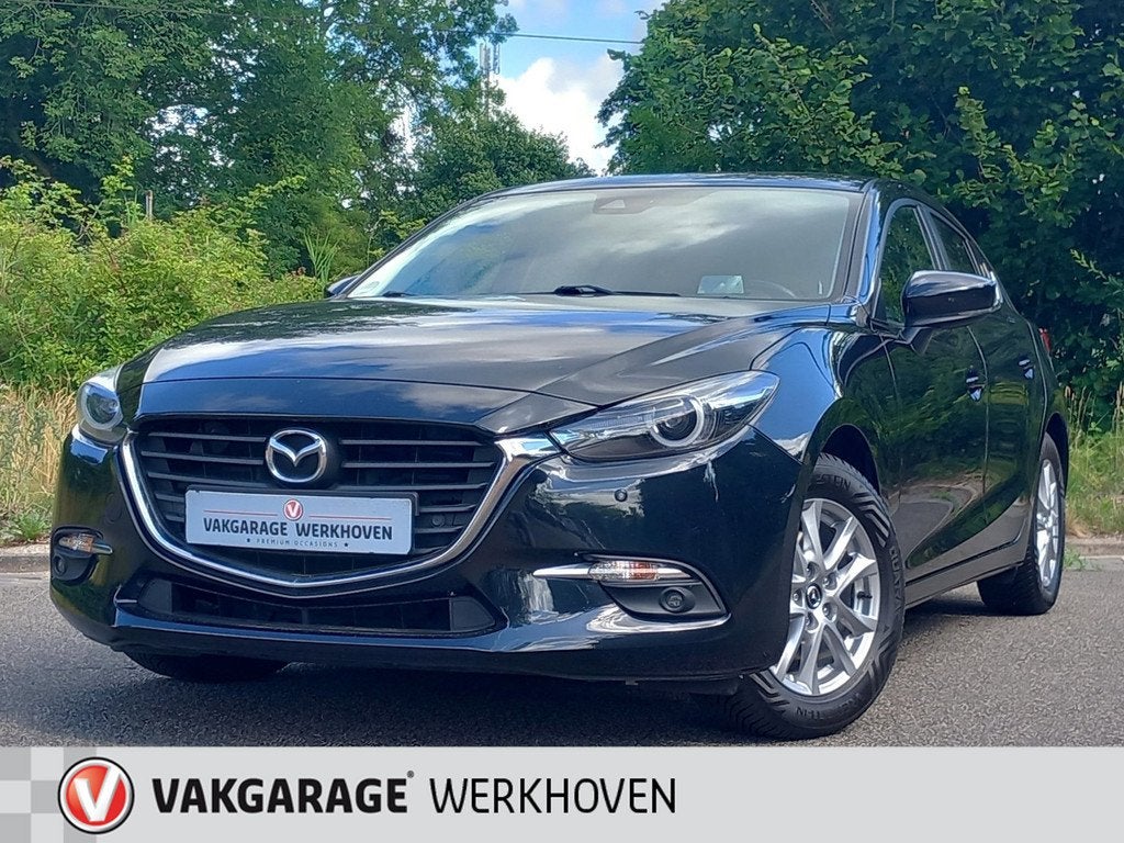 Mazda 3 2.0 SkyActiv-G 120 | Parkeersensoren | HeadUp | Stoe, Auto's, Mazda, Bedrijf, Te koop, ABS, Achteruitrijcamera, Airbags