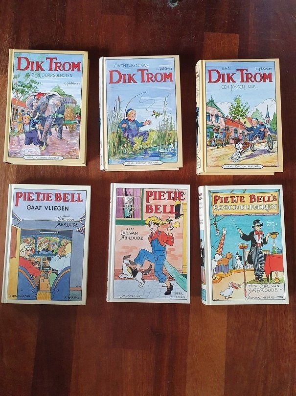 DIK  TROM   en  PIETJE  BELL   - L, Boeken, Ophalen of Verzenden, Gelezen, Fictie algemeen