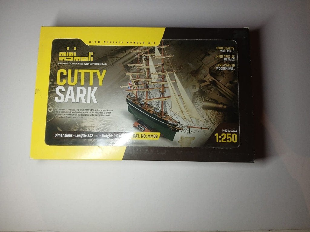 Cutty Sark 1/250, Hobby en Vrije tijd, Ophalen of Verzenden, Nieuw, 1:200 of kleiner, Overige merken