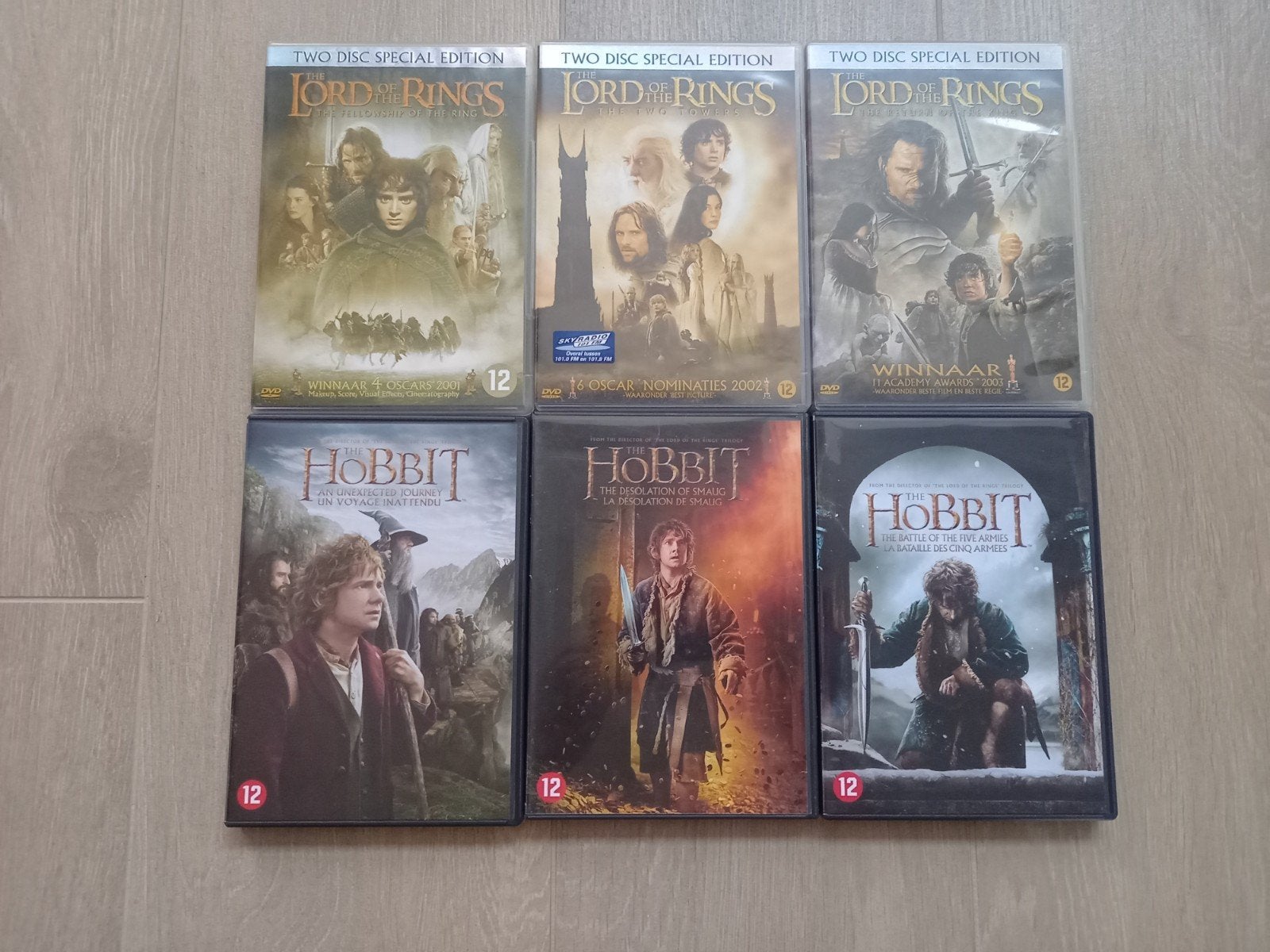 Lord of the Rings + The Hobbit, Vanaf 12 jaar, Ophalen of Verzenden, Zo goed als nieuw