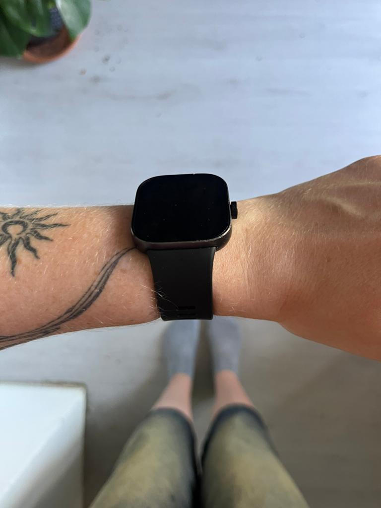 XIAOMI redmi 4 smartwatch (met screenprotector), Sieraden, Tassen en Uiterlijk, Smartwatches, Hoogte, Zwart, Ophalen of Verzenden