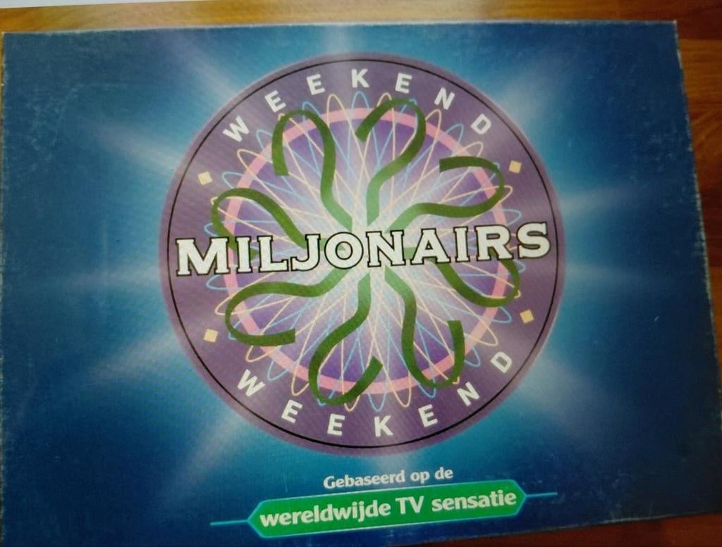 Weekend miljonairs bordspel, Hobby en Vrije tijd, Gezelschapsspellen | Bordspellen, Ophalen of Verzenden, Zo goed als nieuw
