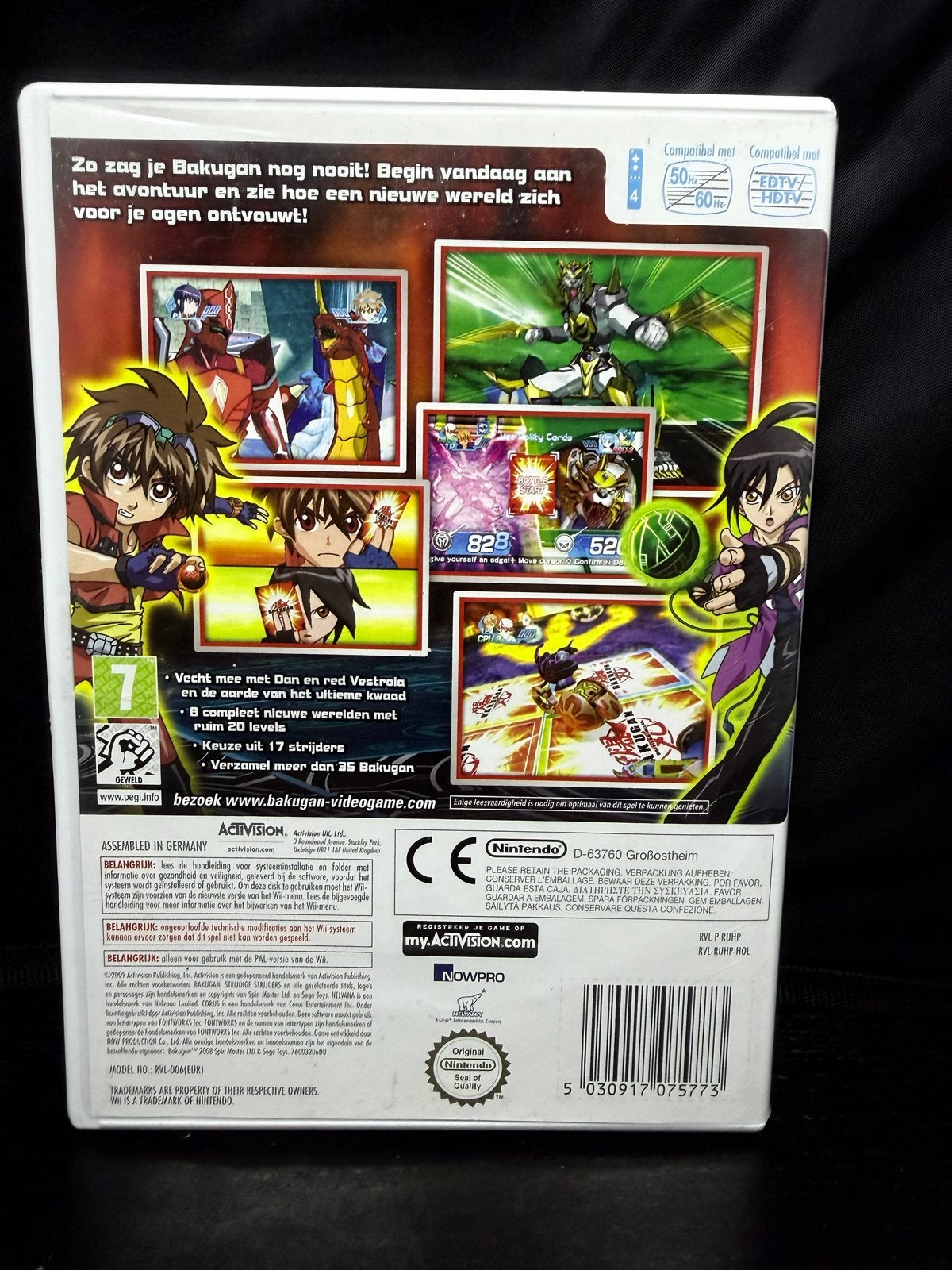 Bakugan Battle Brawlers Wii - Compleet Nederlands, Avontuur en Actie, G, 1 speler, Ophalen of Verzenden