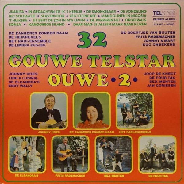 32 Gouwe Telstar Ouwe -2-  Originele Dubbel LP Nieuwstaat, Ophalen of Verzenden, Nieuw in verpakking, 12 inch, Levenslied of Smartlap