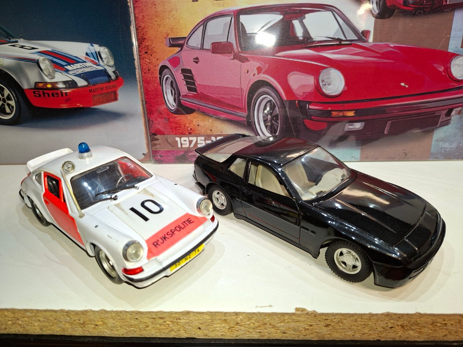 Polistil porsche 911-944, Hobby en Vrije tijd, Modelauto's | 1:24, Ophalen of Verzenden, Overige merken