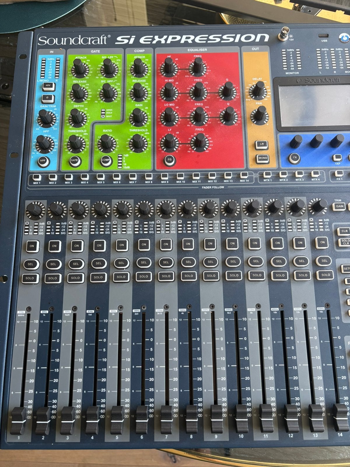 Soundcraft si expression mengtafel als nieuw, Ophalen, Zo goed als nieuw, 10 tot 20 kanalen