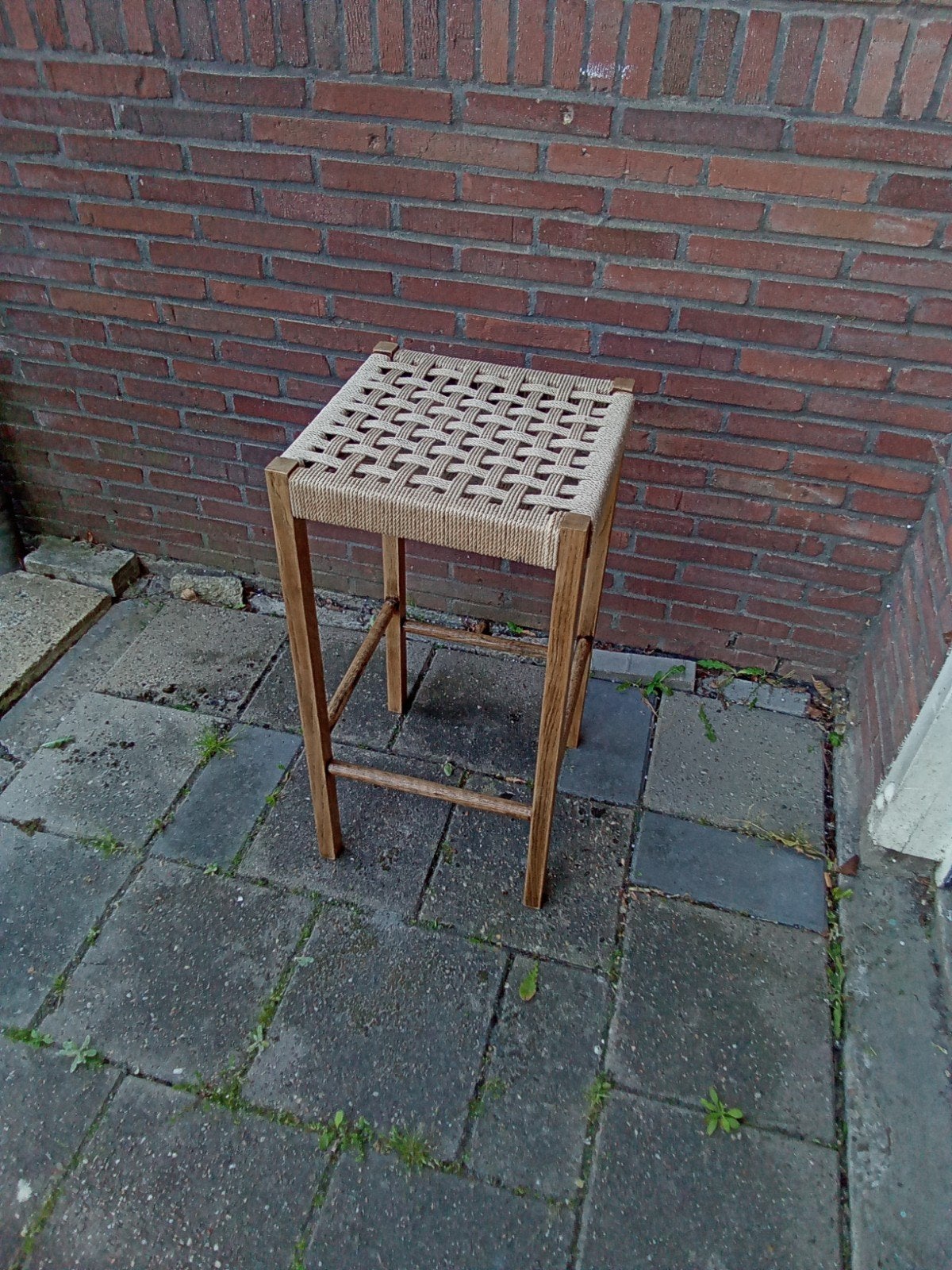 Barkruk, Ophalen, Hout