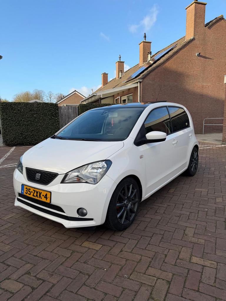 SEAT Mii 1.0 – Panorama dak – Cruise control – Nieuwe APK, Auto's, Voorwielaandrijving, Stof, 840 kg, 4 stoelen