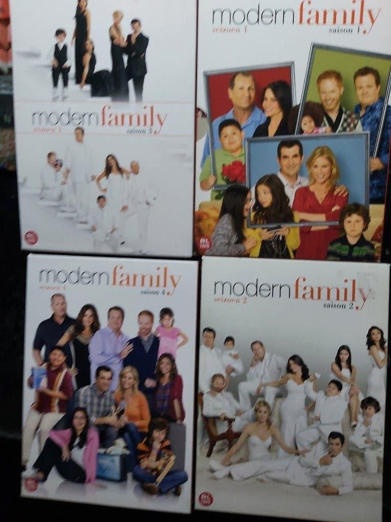 modern family 1 t/m. 4  en 7, Engels, Alle leeftijden, Nederlands, Ophalen of Verzenden