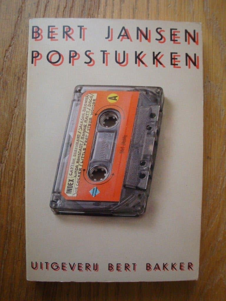 Bert Jansen - Popstukken (Uitgeverij Bert Bakker), Gelezen, Artiest, Ophalen of Verzenden, Bert Jansen