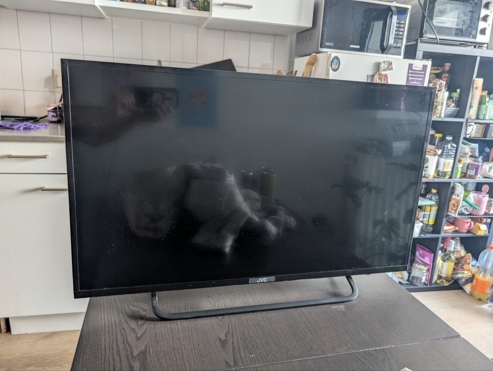 JVC 32" LED TV, Gebruikt, 50 Hz, LCD, Ophalen