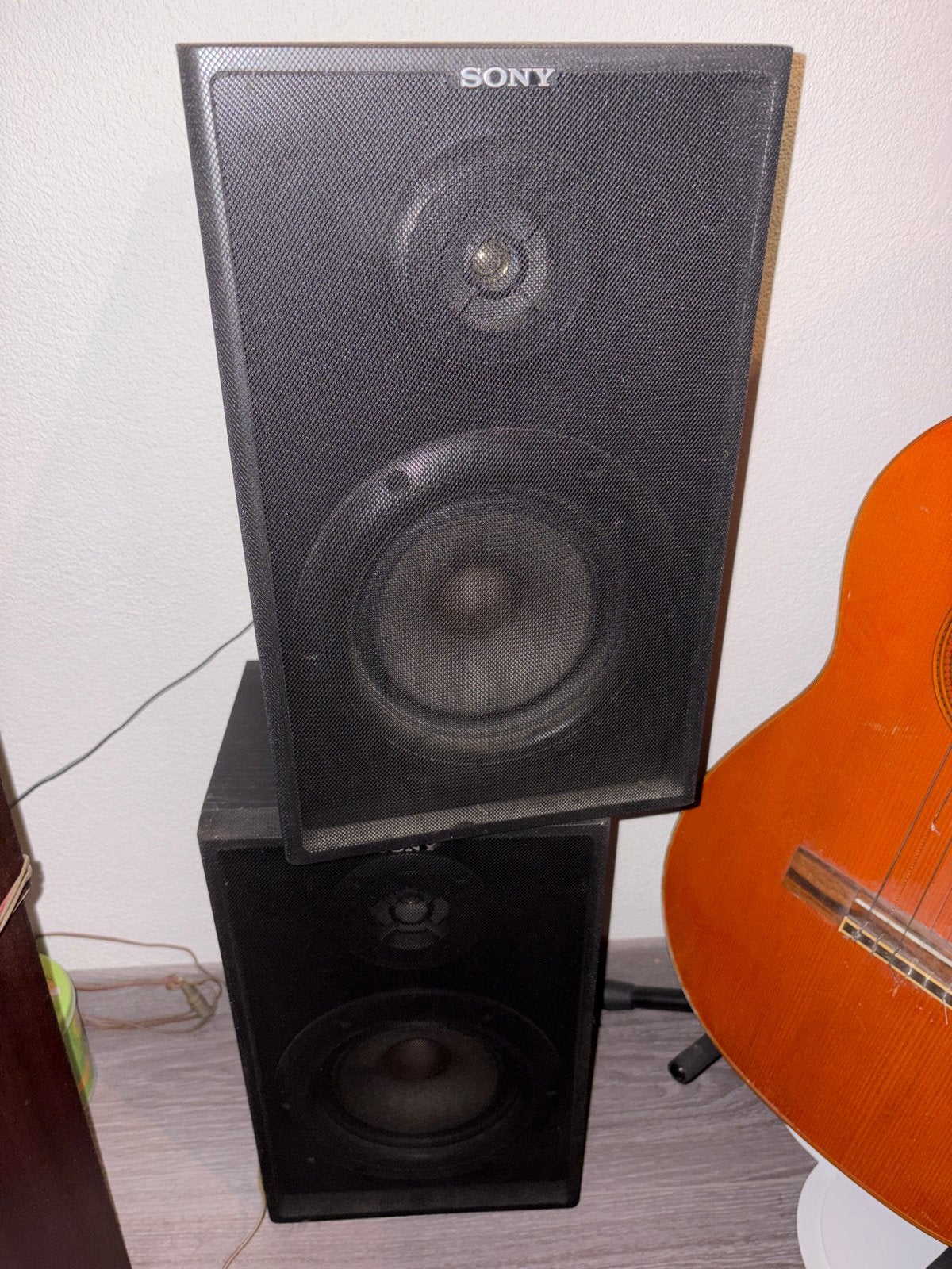 Sony SS-A101 Boekenplank Luidsprekers - Vintage Geluid, Gebruikt, Ophalen of Verzenden, Sony, Minder dan 60 watt