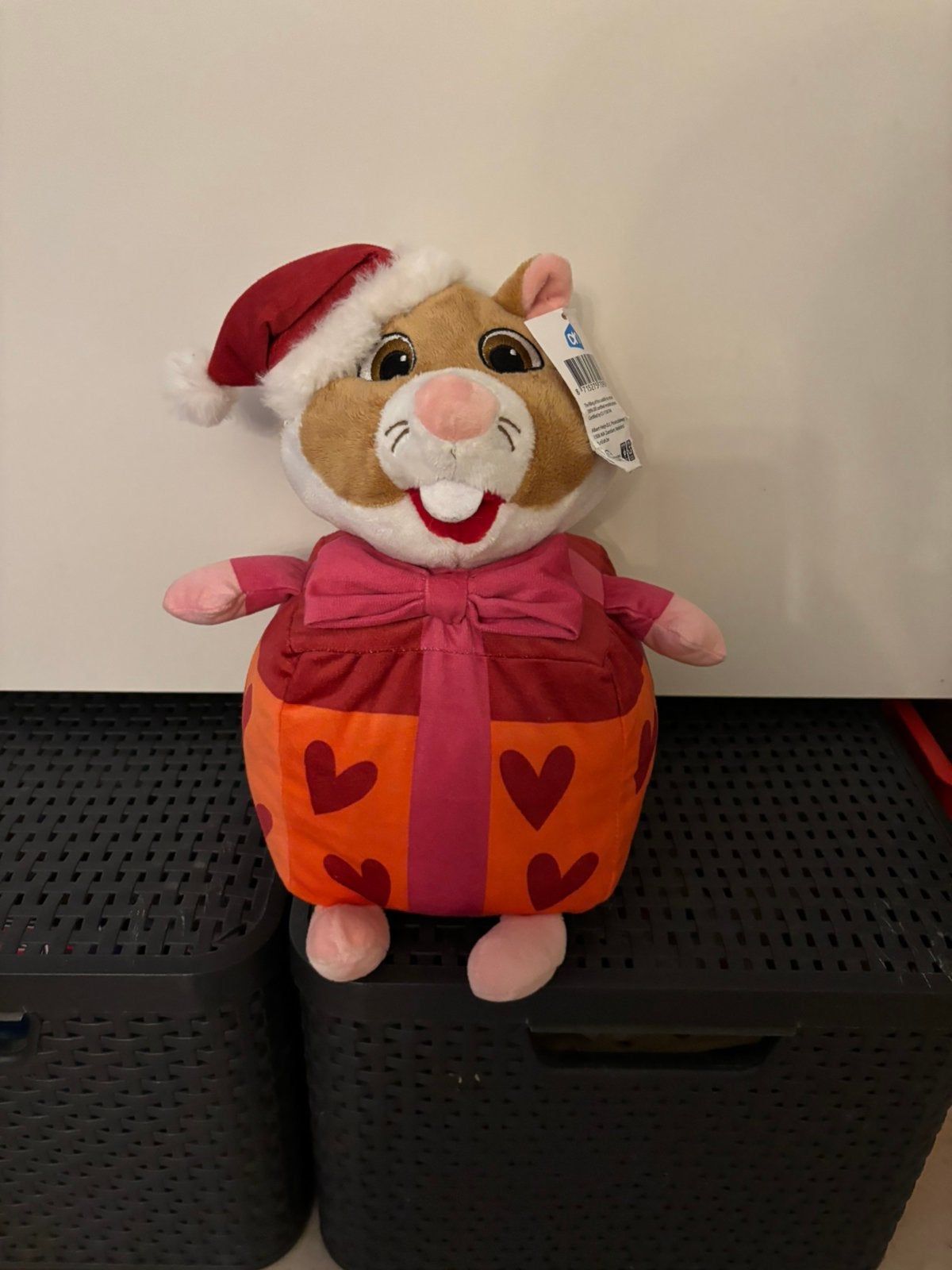 Albert Heijn Hamster Kerstknuffel met Kerstmuts cadeau!, Albert Heijn, Hamster, Ophalen of Verzenden, Middelgroot (20 tot 80 cm)