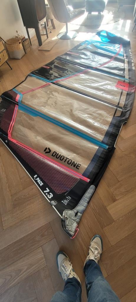 Duotone E_Pace 7.3 en Gaastra hybrid 6.7 Freeride Zeil, Ophalen of Verzenden, Gebruikt, Zeil