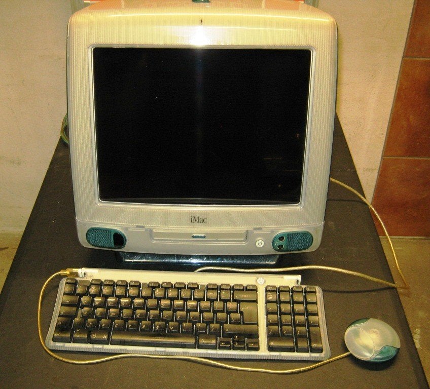 Imac G3 in Windows uitvoering, Ophalen, Apple