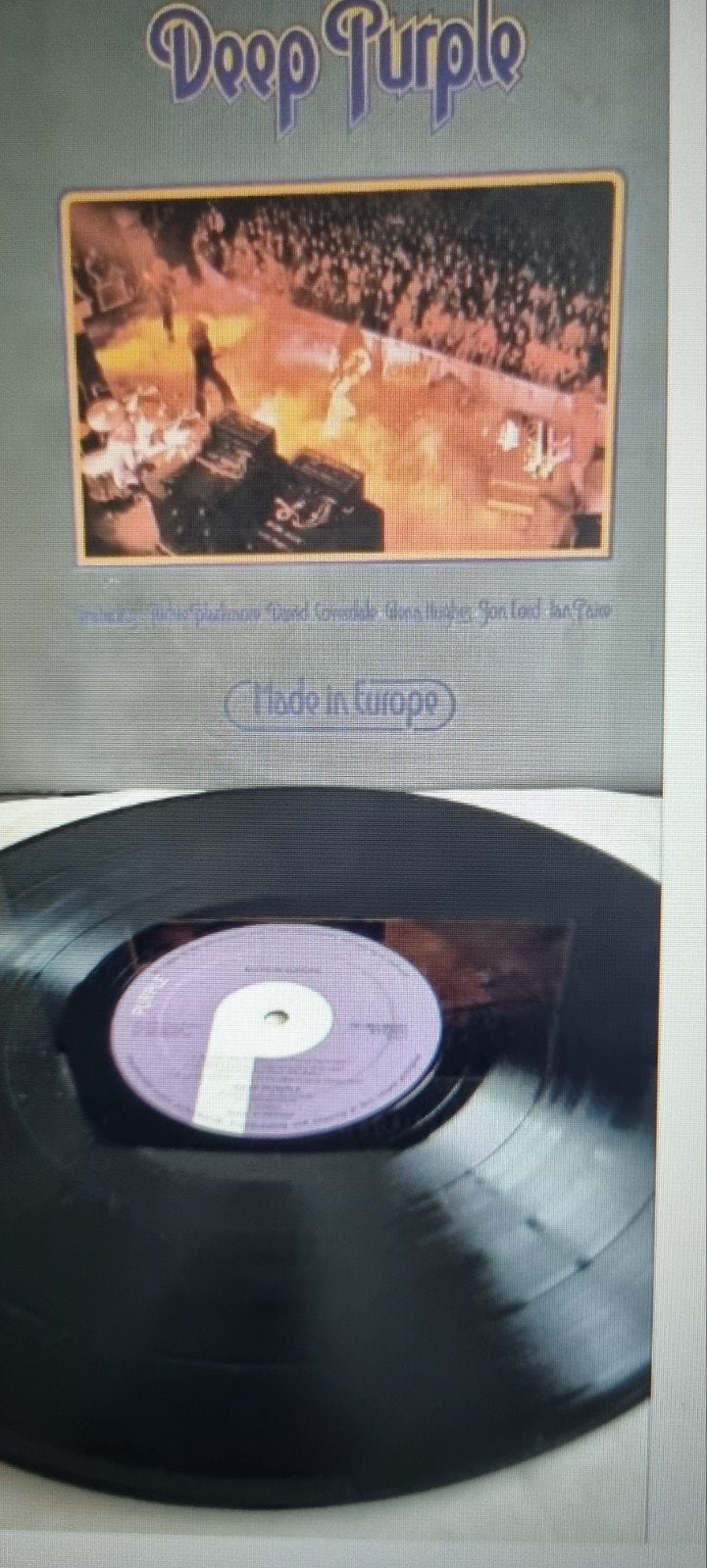 Deep Purple - Made In Europe  (Made in Holland), LP, Gebruikt, Hard Rock, Originele persing