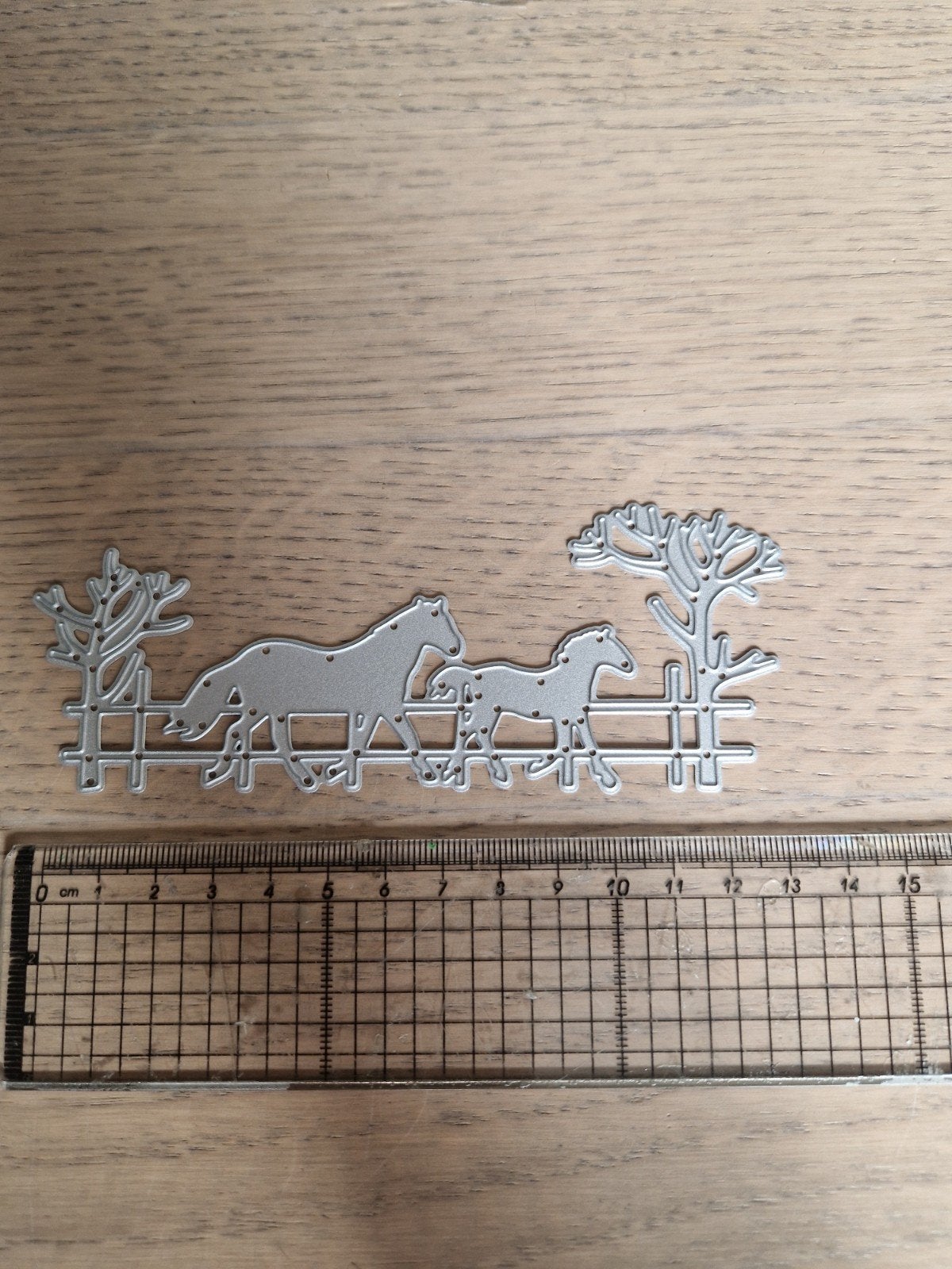 Snijmal paarden en bomen - Metaal, Ophalen of Verzenden, Nieuw