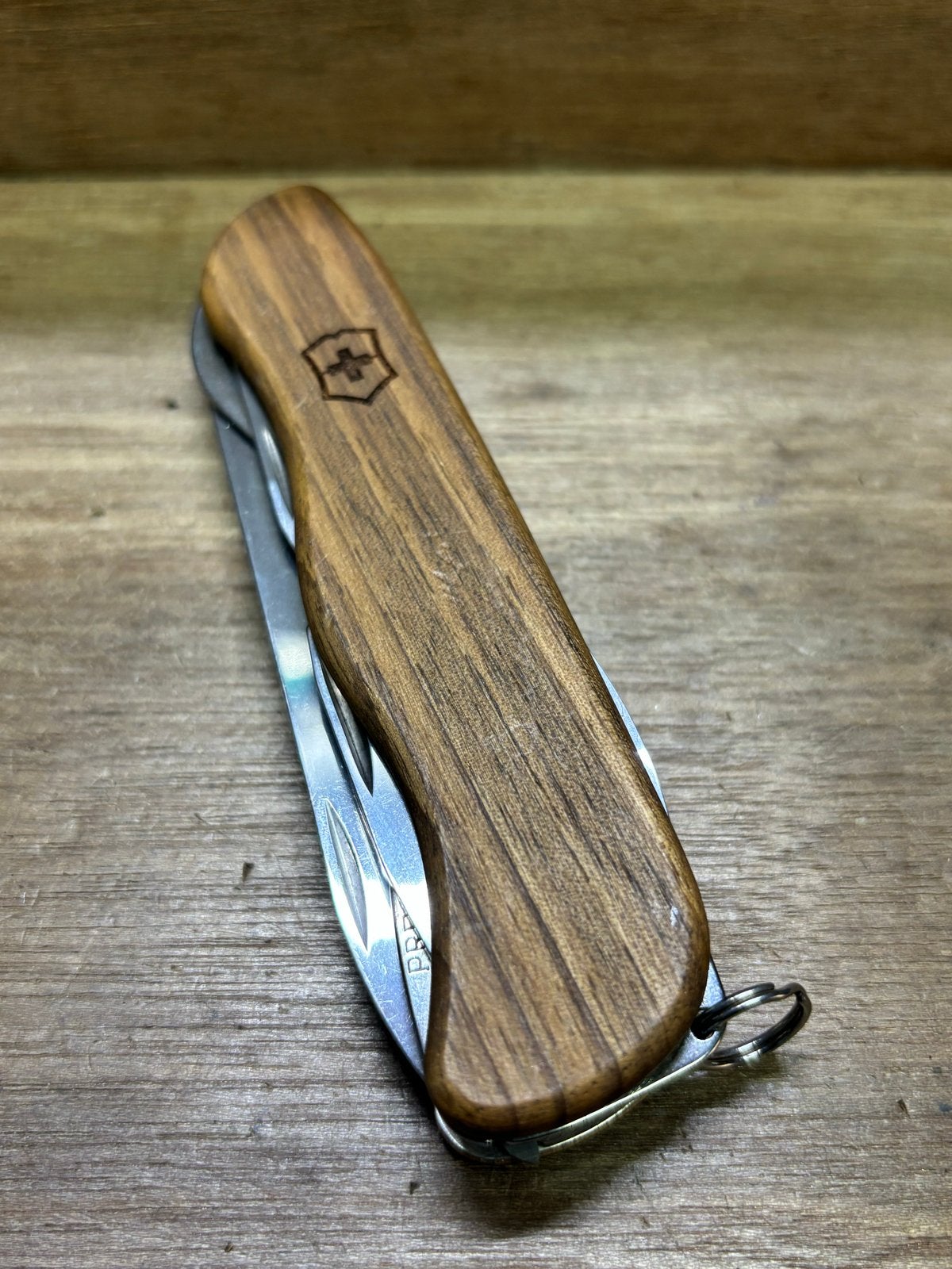 Victorinox Forester Wood Zwitsers Zakmes, Ophalen of Verzenden, Zo goed als nieuw