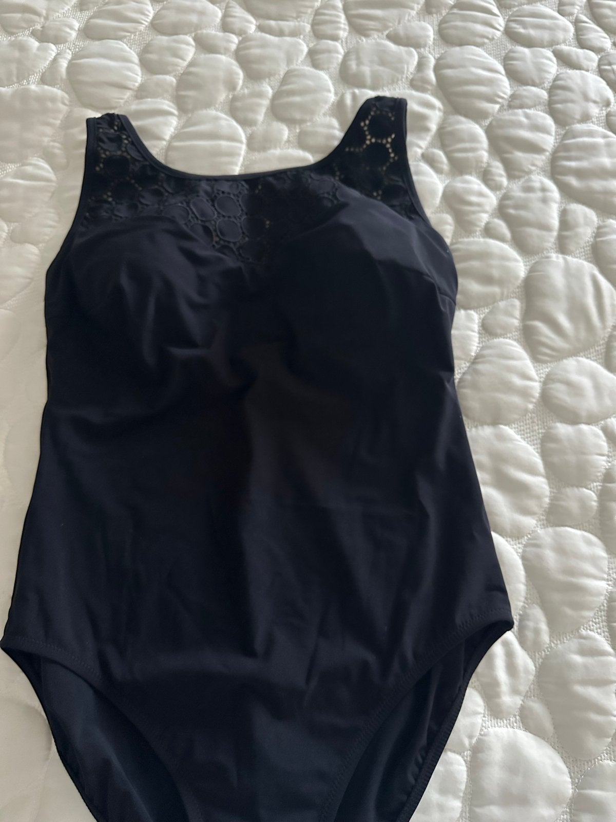 Amoena prothese badpak maat 44 C, Ophalen of Verzenden, Zo goed als nieuw, Zwart, Badpak