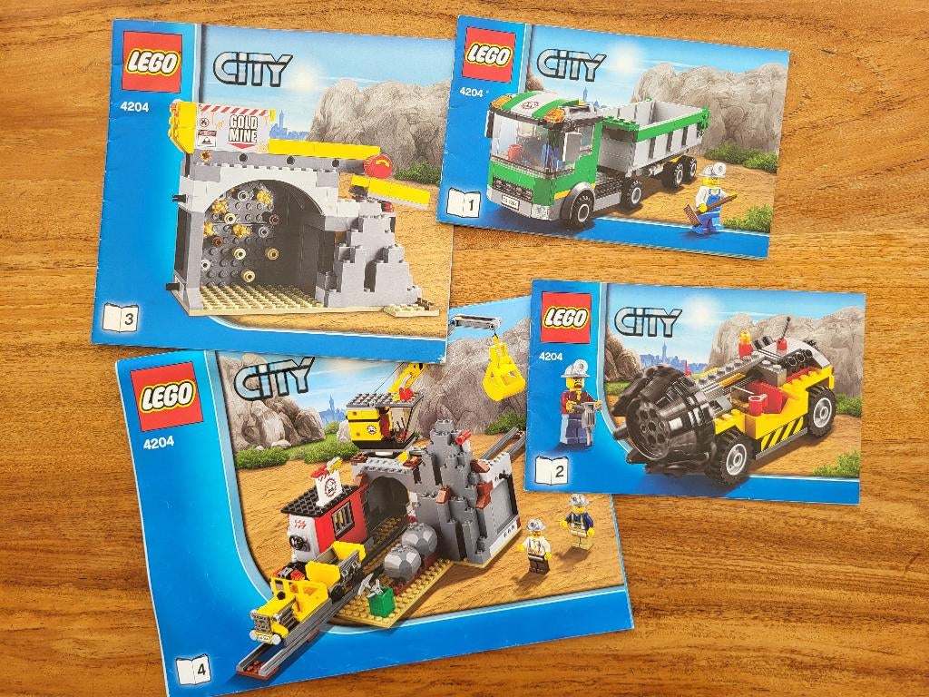 Lego City - De Mijn - 4204, Lego, Compleet, Ophalen of Verzenden, Complete set