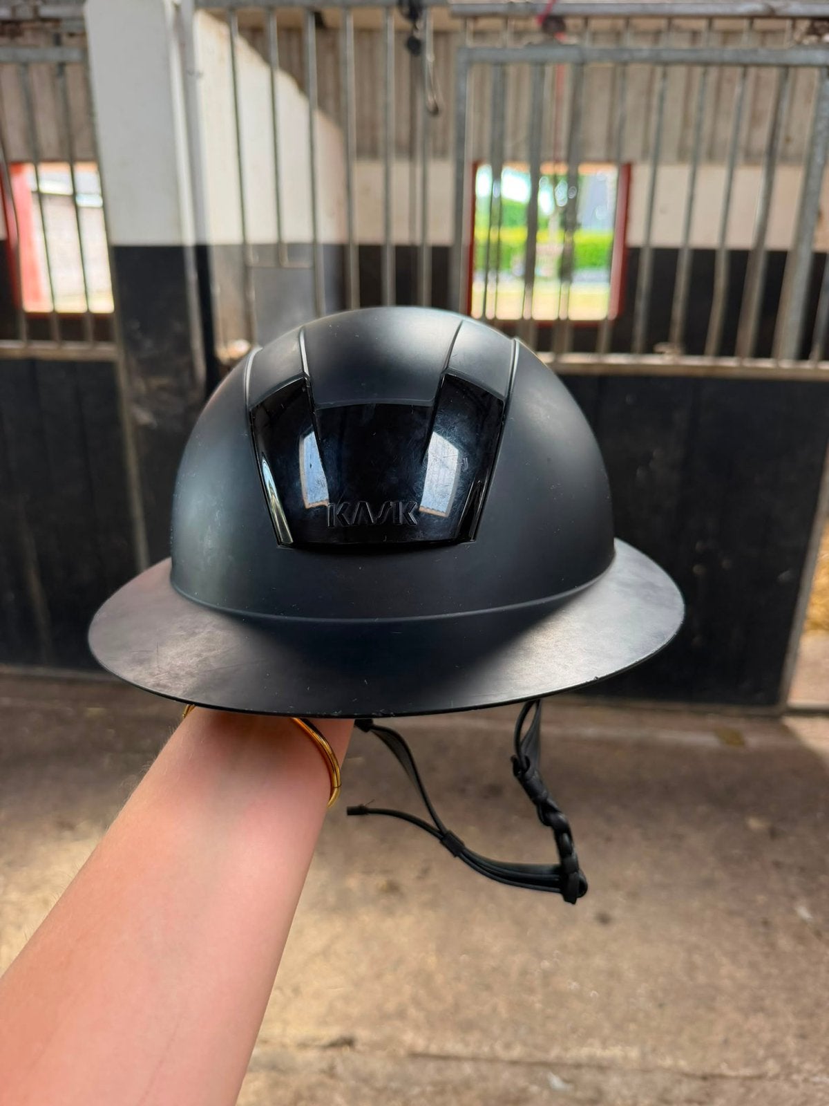 Kask kookie lady gloss, Dieren en Toebehoren, Gebruikt, Verzenden, Zwart, Veelzijdigheid
