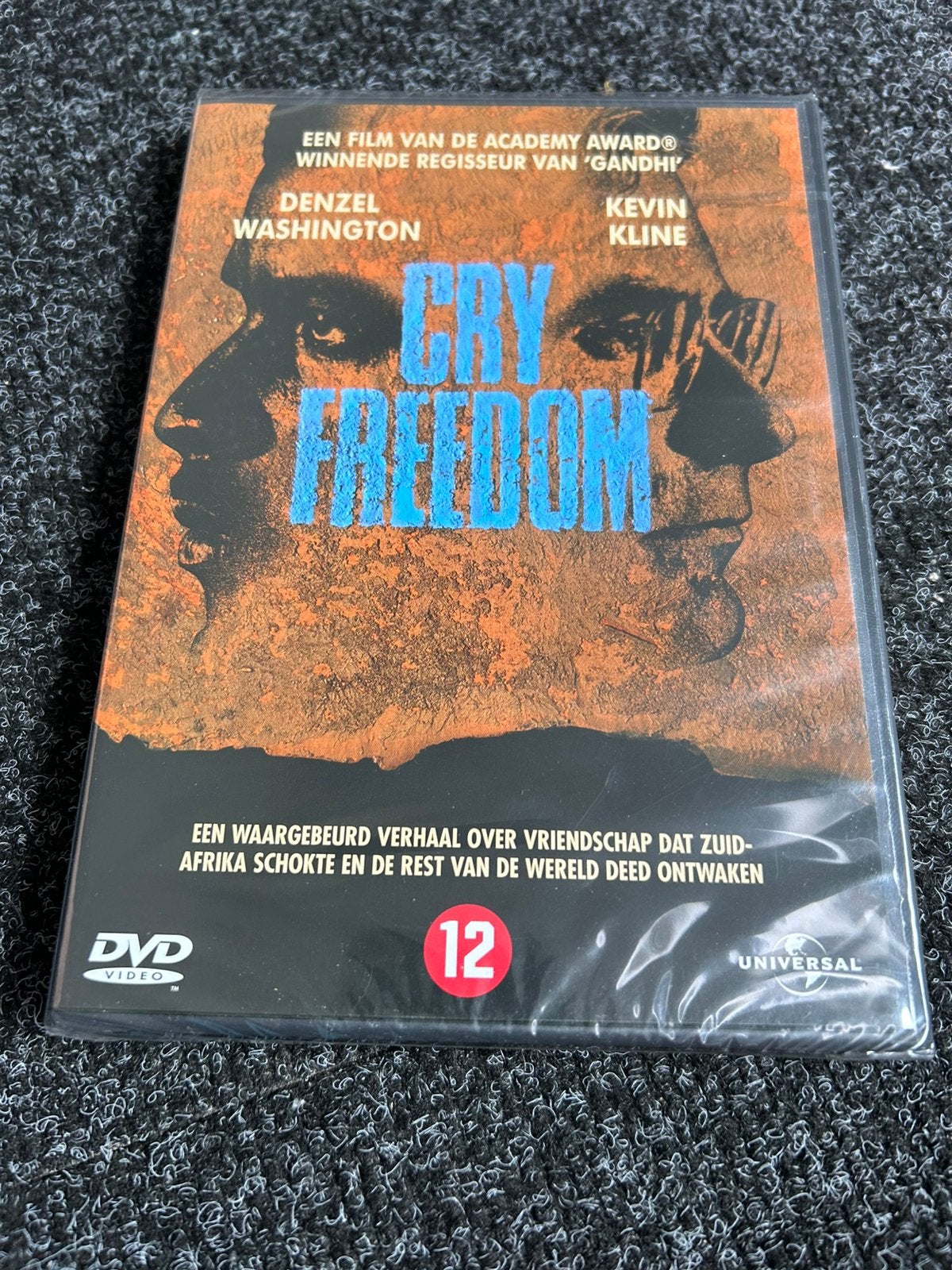 Cry freedom op dvd (seal), Vanaf 16 jaar, Ophalen of Verzenden, Nieuw in verpakking, Actie en Avontuur