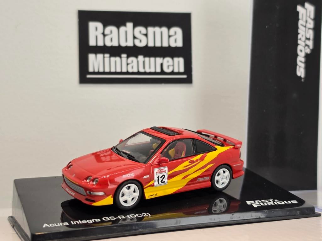 Honda ( Acura ) Integra GS-R (DC2) - 1:43 Fast & Furious, Overige merken, Ixo, Auto, Nieuw
