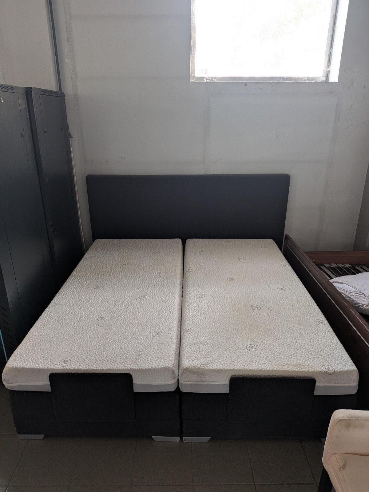 Elektrisch Beter Bed 180x200 + 2x Deron BloQ Zorgmatrassen, Soft Feel, Onbekend, Tweepersoons, Ophalen of Verzenden