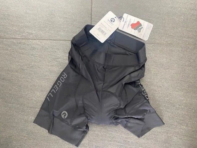 Dames fietsshort rogelli essential black nieuw! Xs, Fietsen en Brommers, XS, ., Nieuw, Ophalen of Verzenden