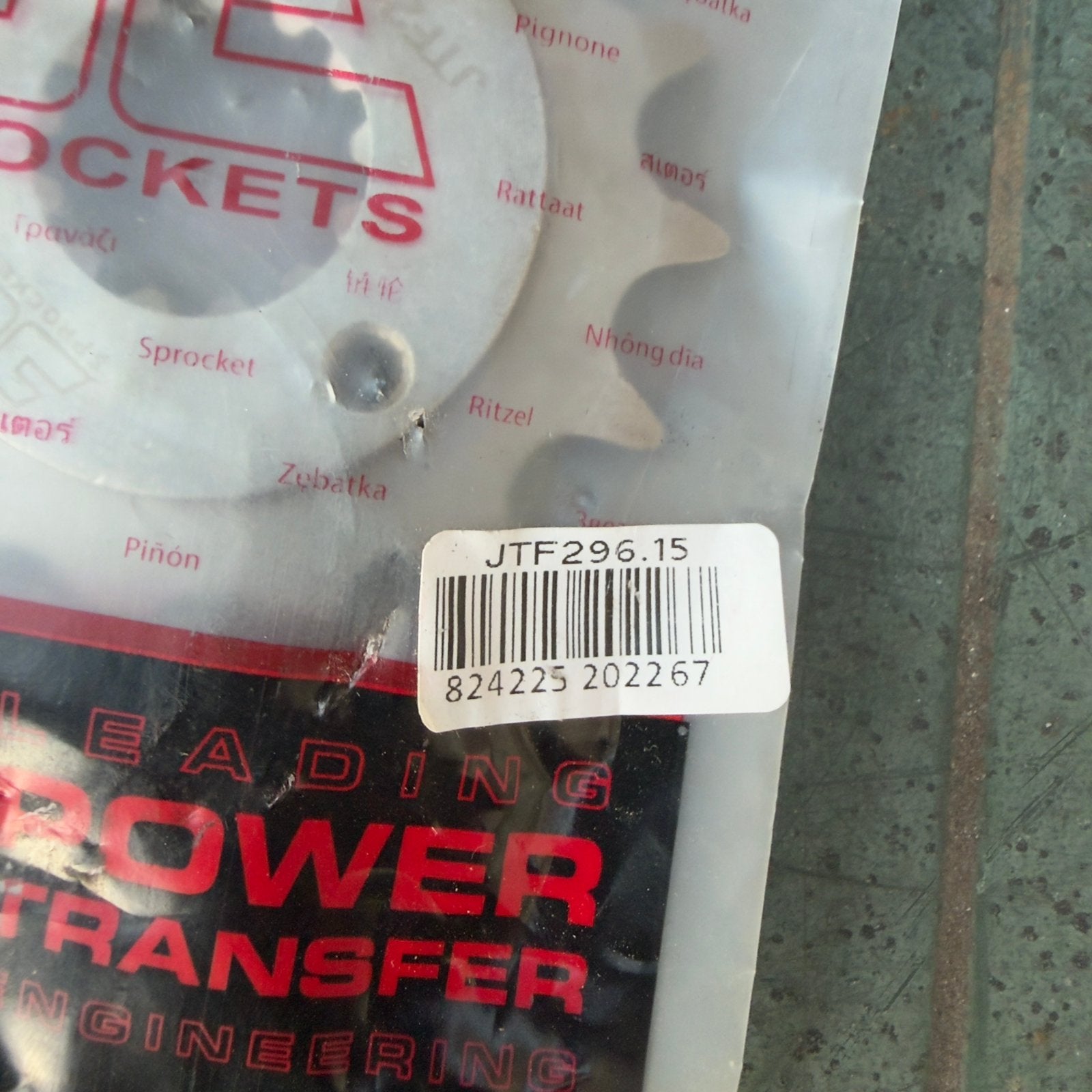 JT Sprockets voortandwiel Honda Transalp XL600V PD06 – 15T, Ophalen of Verzenden, Nieuw