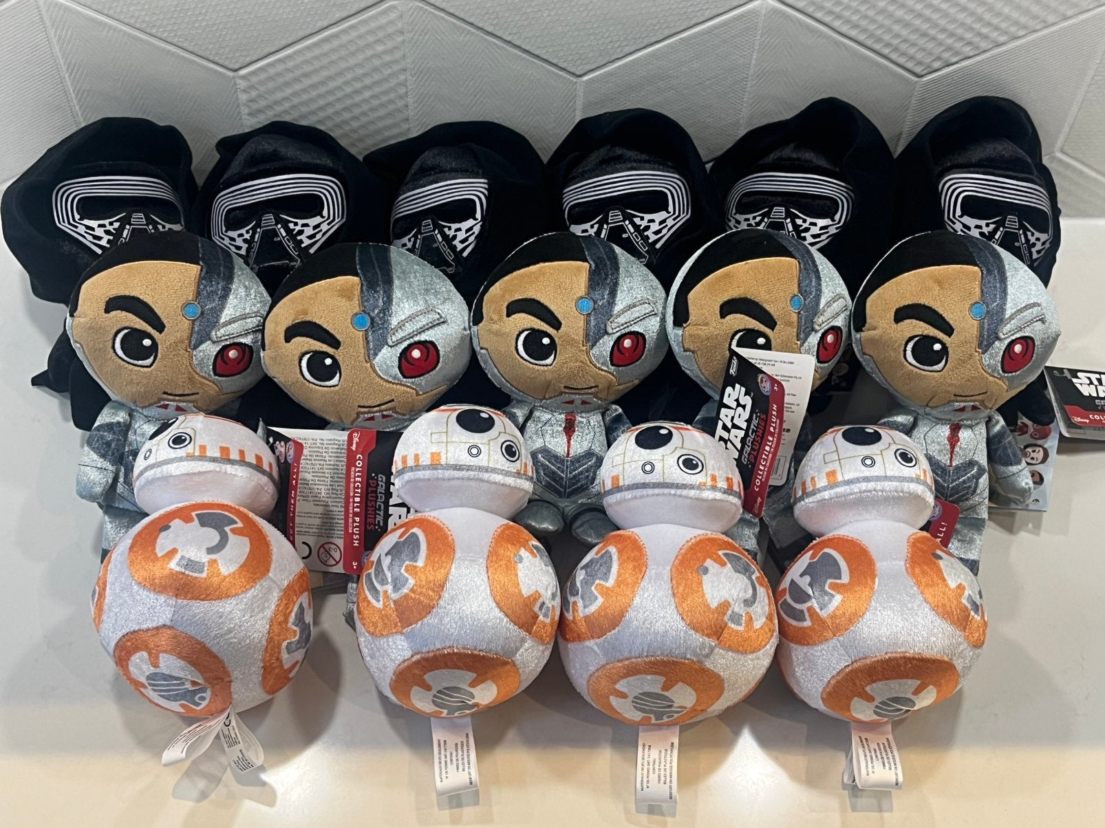 partij StarWars originele Funko Galactic Plushies knuffels, Verzenden, Zo goed als nieuw, Actiefiguurtje