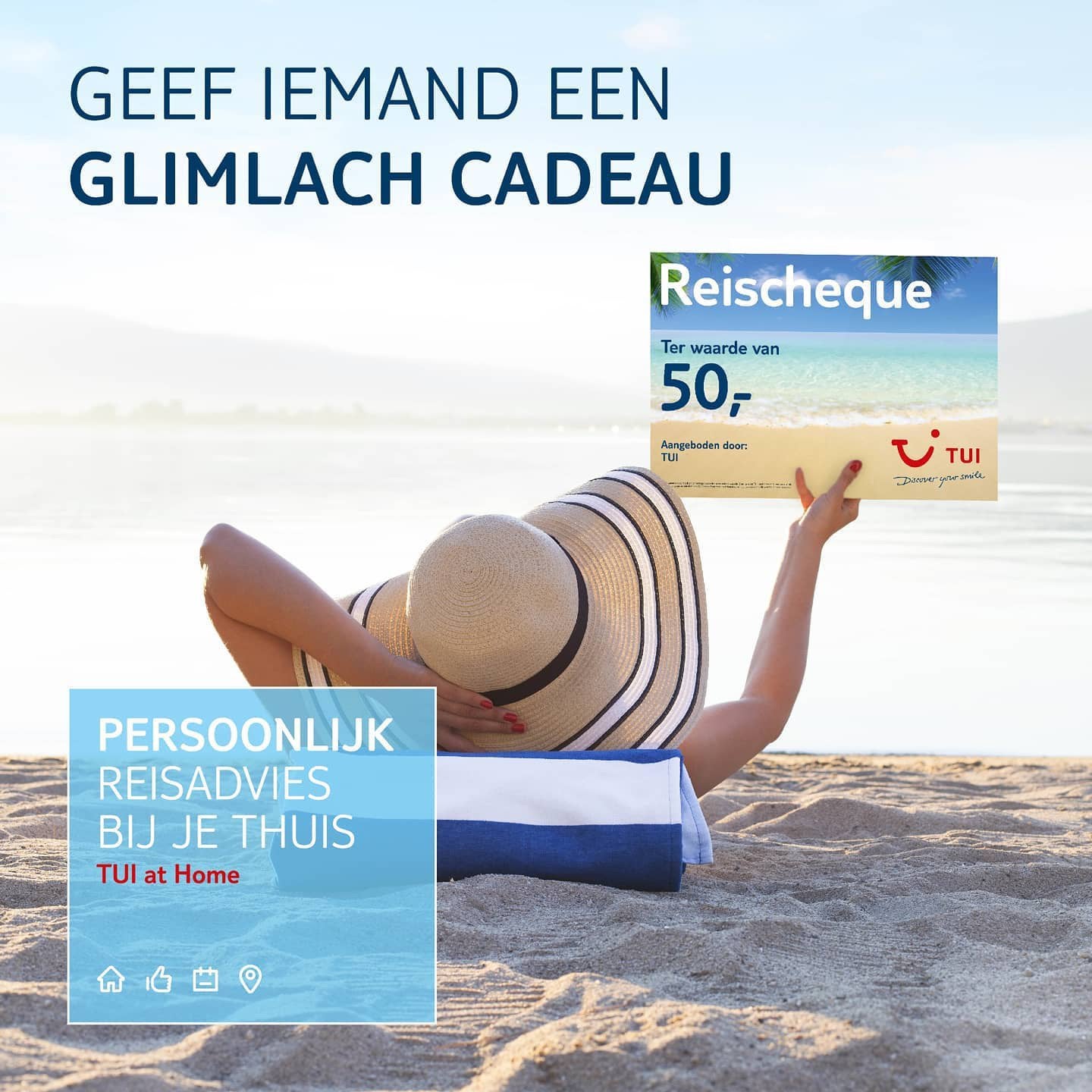 Reischeck tui van 50 voor €30, Eén persoon