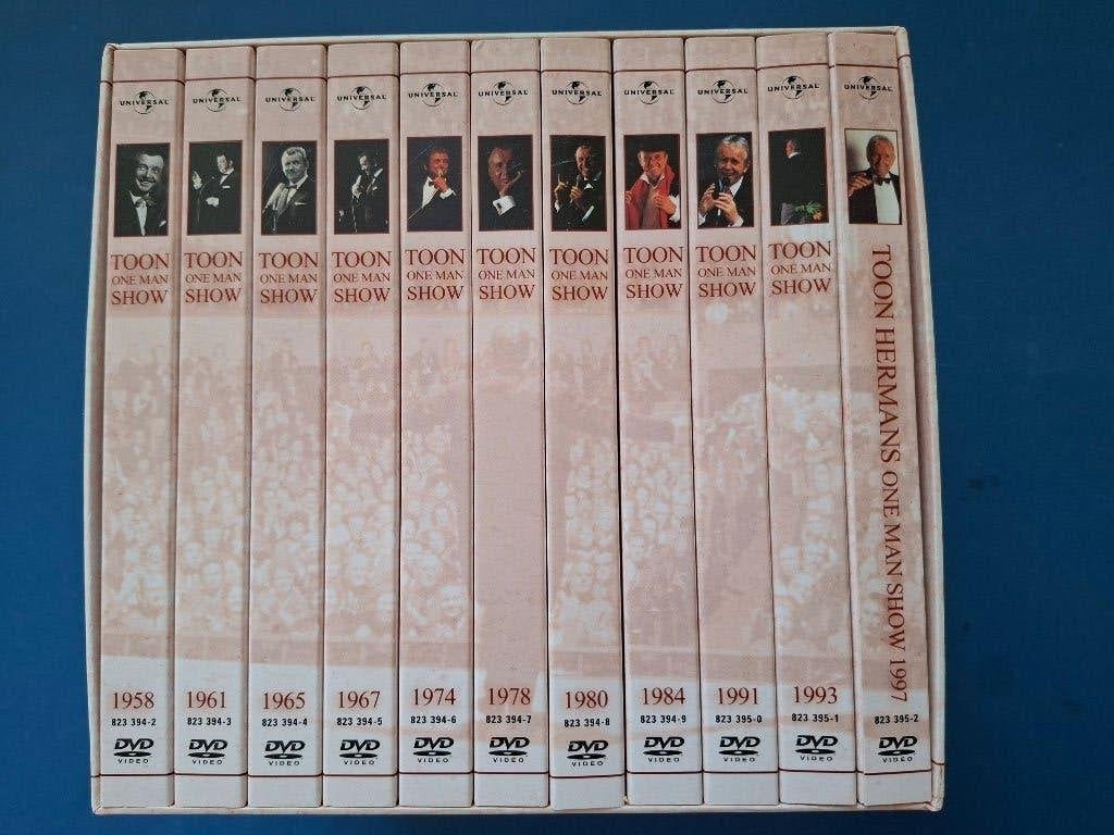 Toon Hermans: Oeuvre Boxset (22 dvd's), Alle leeftijden, Verzenden, Zo goed als nieuw, Stand-up of Theatershow
