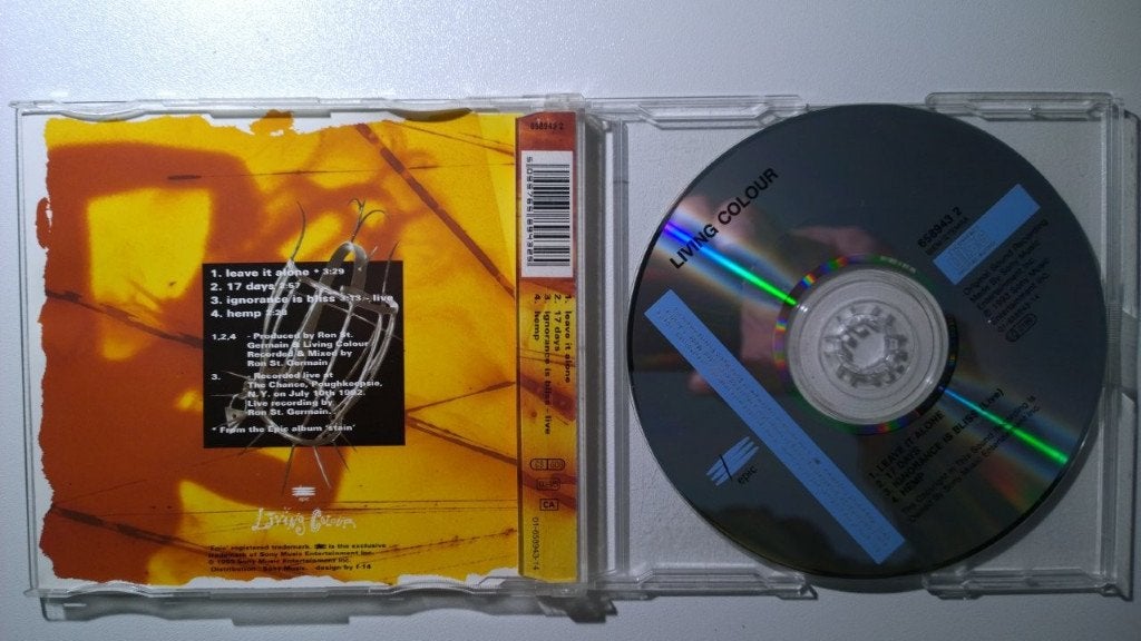 Living Colour - Leave It Alone, Ophalen of Verzenden, Zo goed als nieuw, Pop