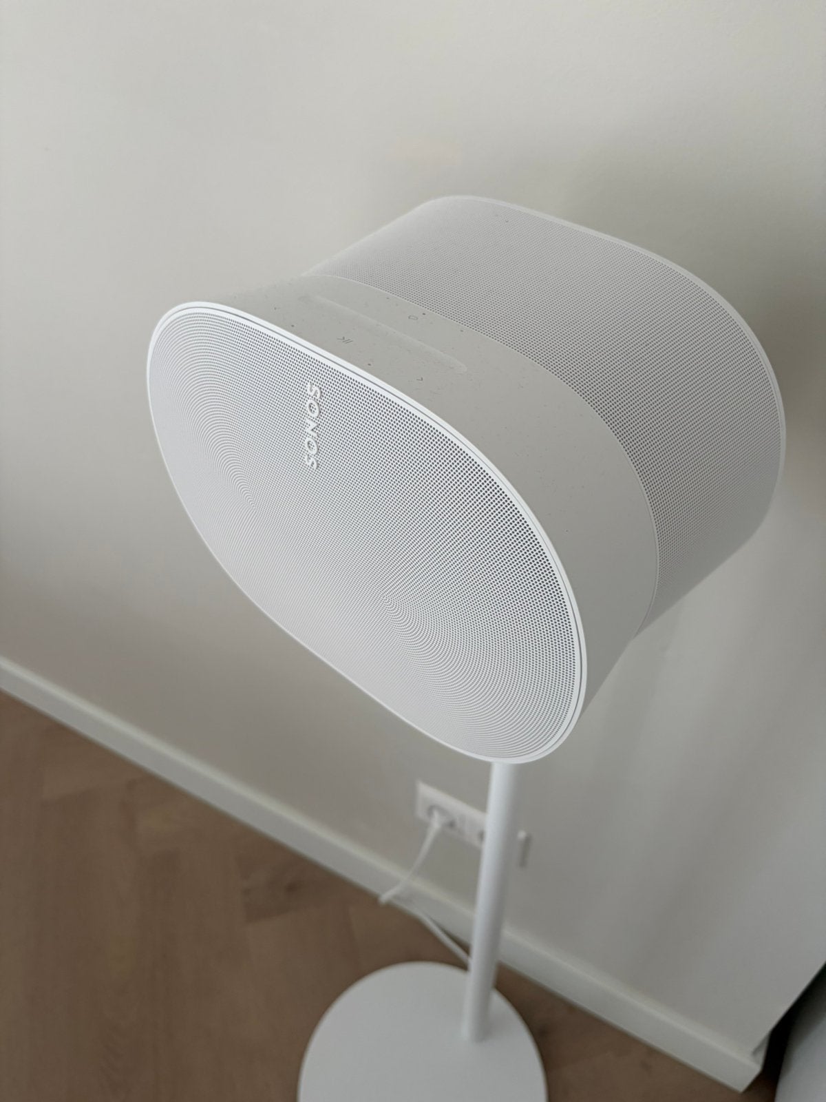 Sonos set Era 300 Wit incl. vloerstandaards en doos, Audio, Tv en Foto, Luidsprekers, Ophalen of Verzenden, Zo goed als nieuw