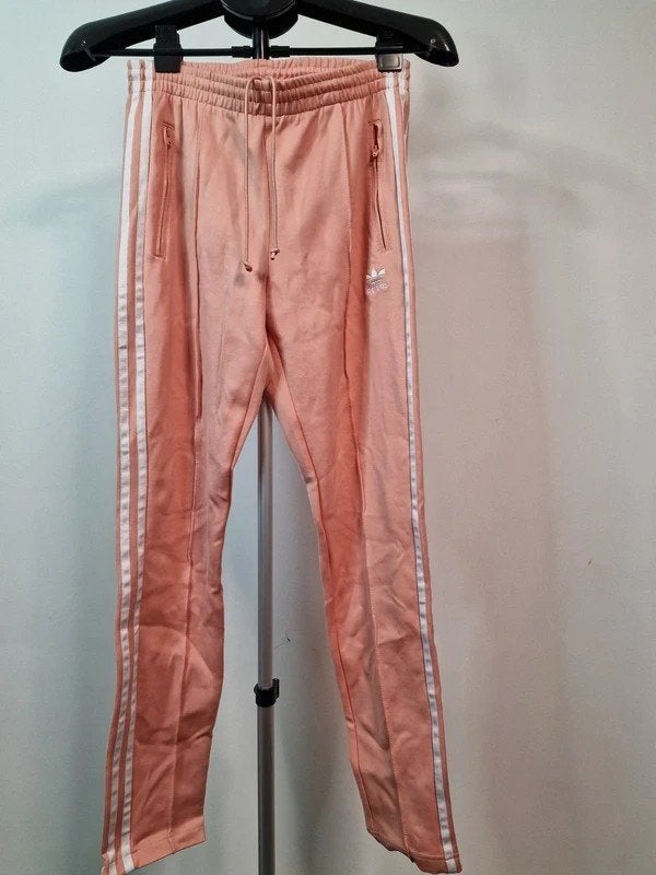 Adidas Originals Primeblue Trackpants S Pastel Oranje, Maat 38/40 (M), Oranje, Ophalen of Verzenden, Zo goed als nieuw
