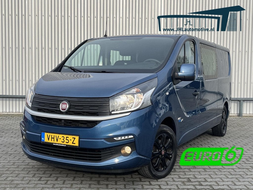 Fiat Talento 2.0 MJ L2H1*DC*5-PERS*CRUISE*A/C*HAAK*TEL*LED*P, Voorwielaandrijving, 145 pk, Stof, 4 cilinders